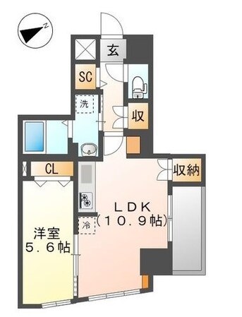 エムズスタイルの物件間取画像